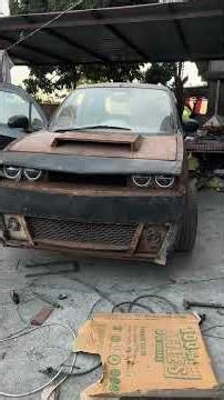 Custom Front Air Intake Grille | Hatchback to Muscle Car Day 57 #automobile #youtubeshorts