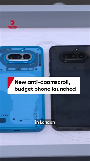 A new smartphone called the 'Nothing Phone' has launched in London with a transparent design, glowing lights, and features specifically designed to combat doomscrolling. The budget device retails for $649 and includes tools to set schedules and time limits for apps, block harmful content, and replicate the minimalist interface of older phones. #nothingphone #doomscroll