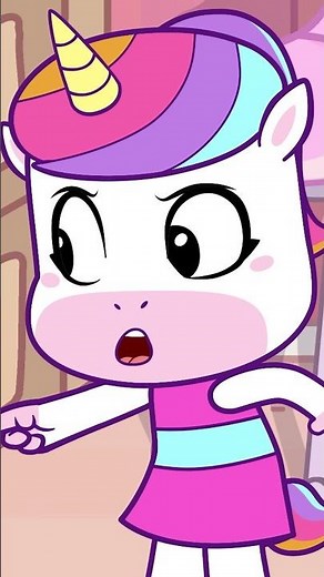 Chipmunk Destroys Ping & Roar's Unicorn Snacks! 🐿️💥 | Funny Cartoon Short