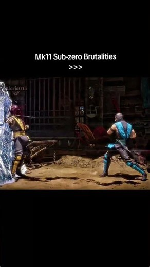 !Fake Blood! Sub-zero ✅️ Who next? #subzero #mk11 #mortalkombat11 #edit #mortalkombatedit