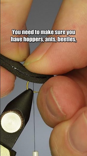 Baby Boy Hopper (Cricket) | Fly Tying Tutorial