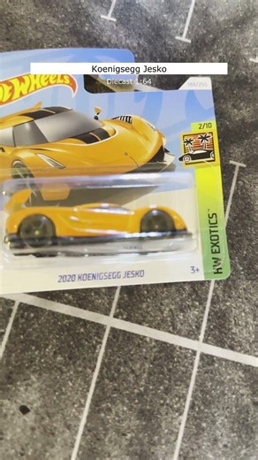 Real vs Toy: Koenigsegg Jesko Comparison #shorts