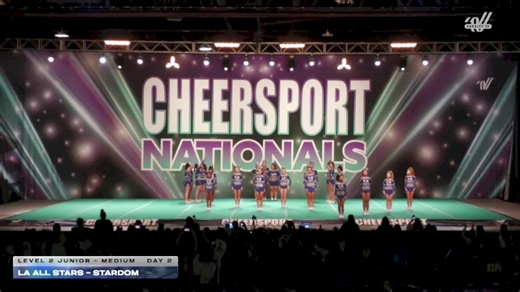 LA All Stars - Stardom [2026 L2 Junior - Medium Day 2] 2026 CHEERSPORT National All Star Cheerleading Championship