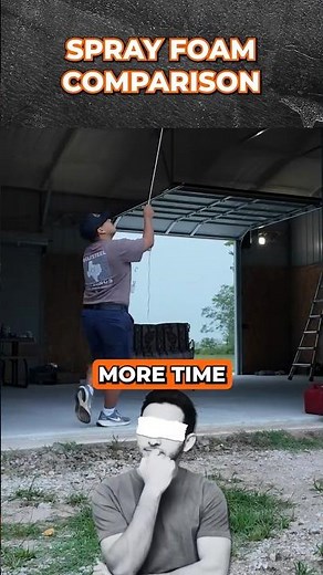 Insulating your metal building with spray foam? Not sure how much you need? Here’s what we think!👆💡