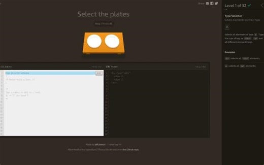 【边玩边学】CSS-Diner学习常用选择器