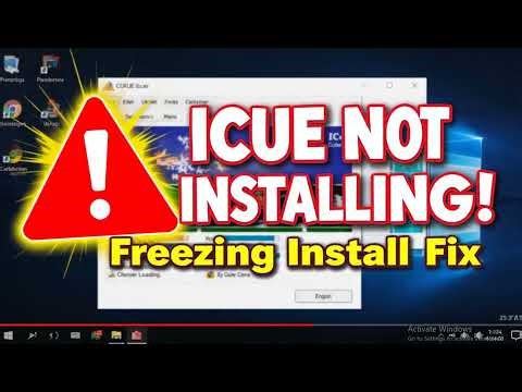 How to fix ICUE not installing on Windows ICUE Freezing during install