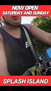 We are Open every Saturday and Sunday only! Note:599/head on all holidays( kids 3ft below are free) For corporate rates and group discounts for 50 pax or more pls call 09189129177 09399881383 Facebook: SPLASH ISLAND Instagram: splashisland_ph Titok: @splashislandph | SPLASH ISLAND