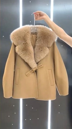 winter ☃️ Fur Jacket 🧥 #ootd #shorts #shortvideo #fashion #trending #winterspecial @DailyMoodStatus