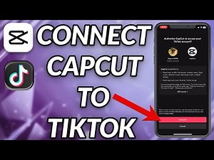 How To Connect CapCut To TikTok In iPhone