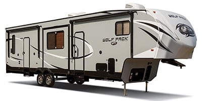 2018 Cherokee by Forest River Wolf Pack Toy Hauler Series M-325PACK13 Specs and Standard Equipment | J.D. Power