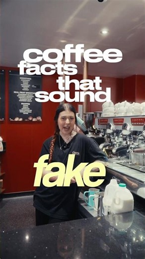 Coffee facts that sound fake but are actually true! 👀☕️