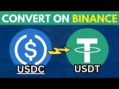 How to Convert USDC to USDT on Binance