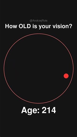What AGE is your Vision? #satisfying #viral #simulation