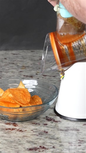 Crispy homemade potato chips