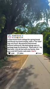 update final- I came home from college for spring break and found my home empty, with a for sale sign out front. My parents had moved without telling me.- #reddit #redditstorytime #redditreadings #aitastories | BentorUnlimited