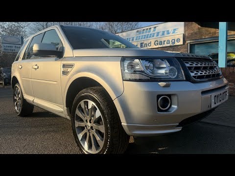 2013 Land Rover Freelander 2.2 SD4 Luxury HSE 5 Door SUV 4WD Automatic Diesel