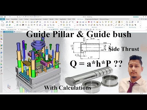 What is Guide Pillar & Guide Bush Calculations (Leader Pin,Spigotted,Standard) Injection Mold Design