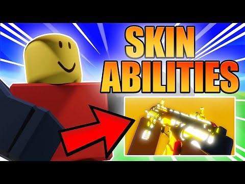*ARSENAL WEAPON SKIN ABILITIES!* (Roblox Arsenal)