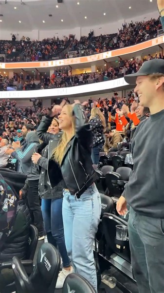 POV: You're on the glass for the OT winner! | Anaheim Ducks