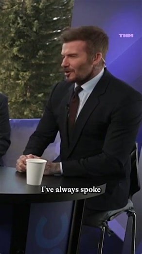 David Beckham breaks silence