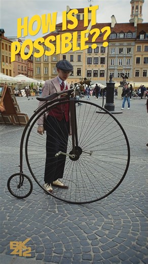 This Bicycle Has NO Kickstand… So How Is It Standing?! 🤯 (100% REAL)