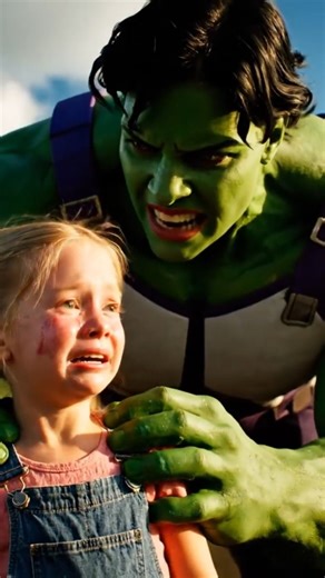 CAN SHE HULK SAVE THE OLD WOMEN FOR HER SISTER? #shehulk #shorts #veo3 #ai