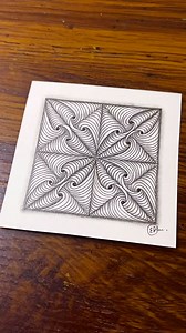 70K views · 506 reactions | Zentangle Pattern -IN-N-OUT | Drawing Tutorial For Beginners #zentangle #doodle #zendoodle #art #zenart #mindfulart #trending #viral #painting #easyart | Easy Art | Facebook
