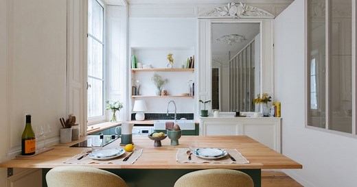 6 astuces pour créer une cuisine ouverte dans un studio