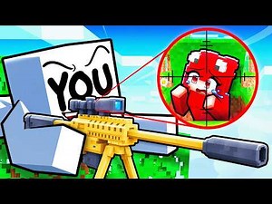 YOU TROLL US with GUNS in Minecraft Hide & Seek..
