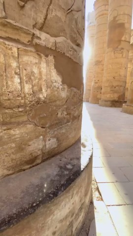 Exploring the Great Hypostyle Hall at Karnak Temple