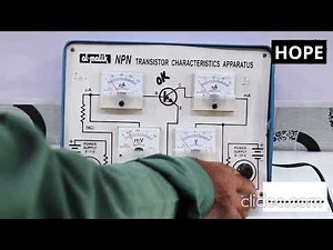 FSc Practicals: To study the static characteristics of NPN transistor