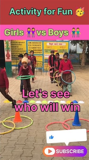 🔥Hoola Hoop Activity 🥳#shorts #education #primaryschool