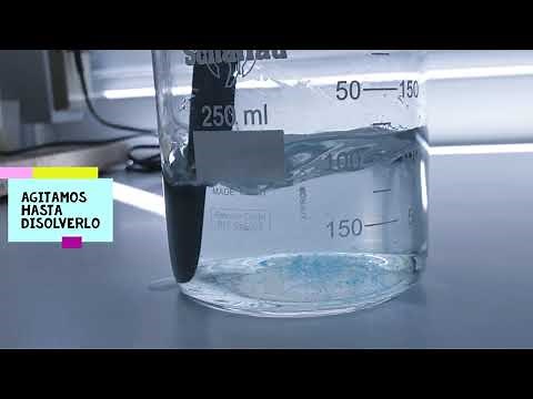 Solución Acuosa de Sulfato de Cobre (CuSO4) | Elaboración
