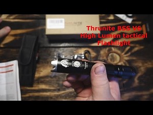 Thrunite BSS V6 High lumen tactical Flashlight Review