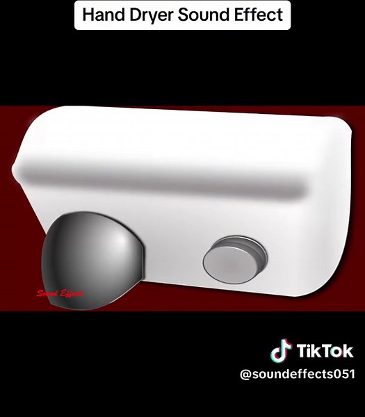 Hand Dryer Sound Effect for Relaxation and Concentration