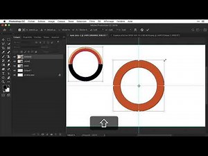 Le vectoriel avec Photoshop : Cercles concentriques fractionnés