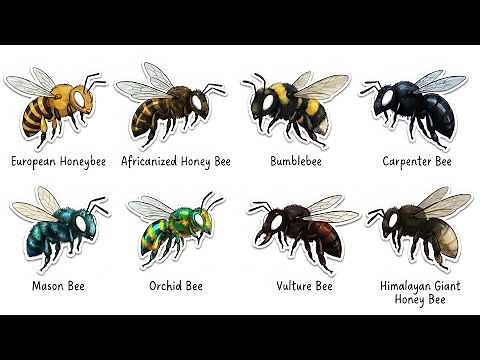 Every Bee Type Explained in 8 Minutes