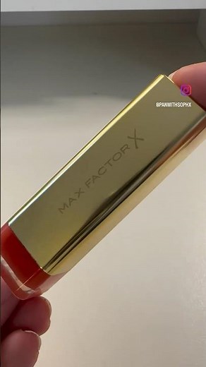 Max Factor Lipstick 🧡 #maxfactor #beautyreview #makeupreviews #makeupreview