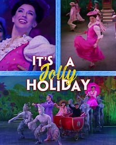 It's always a Jolly Holiday at #MaryPoppins! ☀️ | Mary Poppins - The Musical