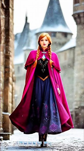 #Frozen Meets #STARWARS?! #DisneyPrincess Anna’s Cinematic Makeover! #aiedits #aiediting