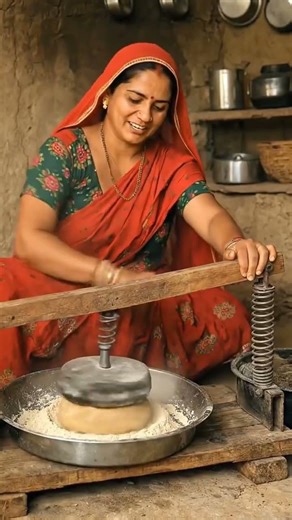 😱काका की पत्नी का कमाल! रोटी के पिंडले के लिए ऐसा देसी जुगाड़ कि जिम भी फेल 💪🔥