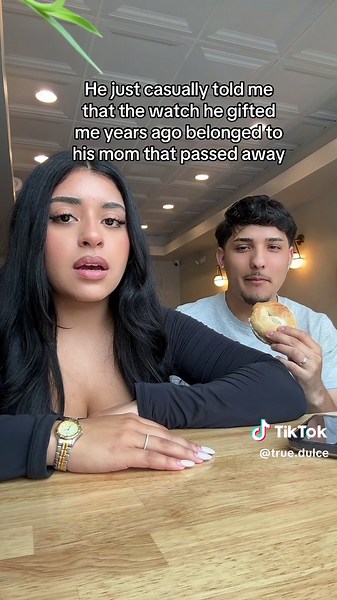 Boyfriend Reveals Gifted Watch Was His Late Mother's