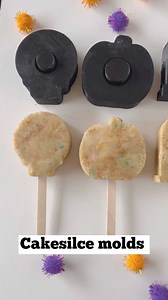 New Halloween cakesilce molds Super easy to use ! Just roll out your dough press to shape and dip . I have created these shapes for you . If you have any ideas for new shapes please let me know . #cakesicles #halloweencakesicles #treatmaker #bakery #baker #cakedecorating #cakemolds #cakepoptutorial #cakeonastick | Christine's Molds