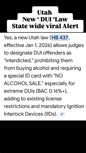 Utah’s DUI law is among the toughest in the nation, and its purpose is clear: protect the public by separating alcohol from driving. Under Utah law, a DUI conviction can trigger multiple, court-enforced safeguards that follow a driver long after the arrest. Judges may order the installation of an ignition interlock device in the offender’s vehicle, requiring a clean breath sample before the car will start. In addition, the court can impose an Alcohol-Restricted Driver License (ARDL). This licens
