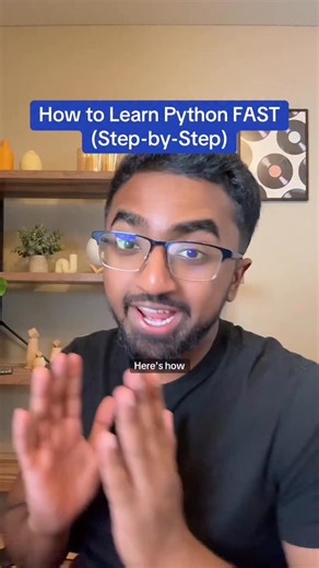 How to MASTER Python in 30 seconds! #python #coding #compsci #fyp | Sajjaad Khader