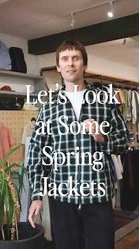 5 Spring Jackets, Currently in store #jacket #outerwear