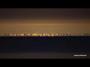 The view of Chicago from St. Joseph, MI - Timelapse