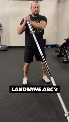 Landmine ABCs | Dynamic Shoulder Control & Anti-Rotation Core Stability