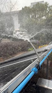 Solar Panel Cleaning #automation #superpiping | SuperPiping