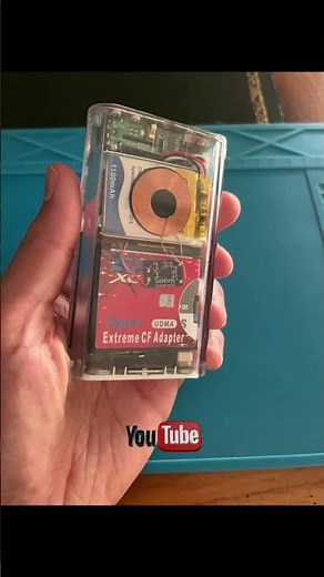 iPod mini clear case #ipod #apple #retro #ipodforever #repair #modded #sdcard #ipodclassic